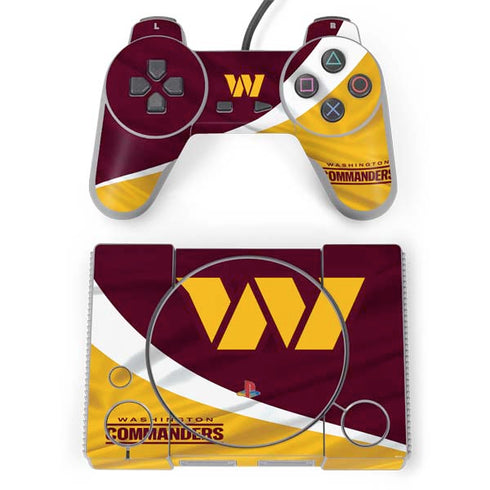 NFL Washington Commanders Flag PlayStation Classic Bundle Skin